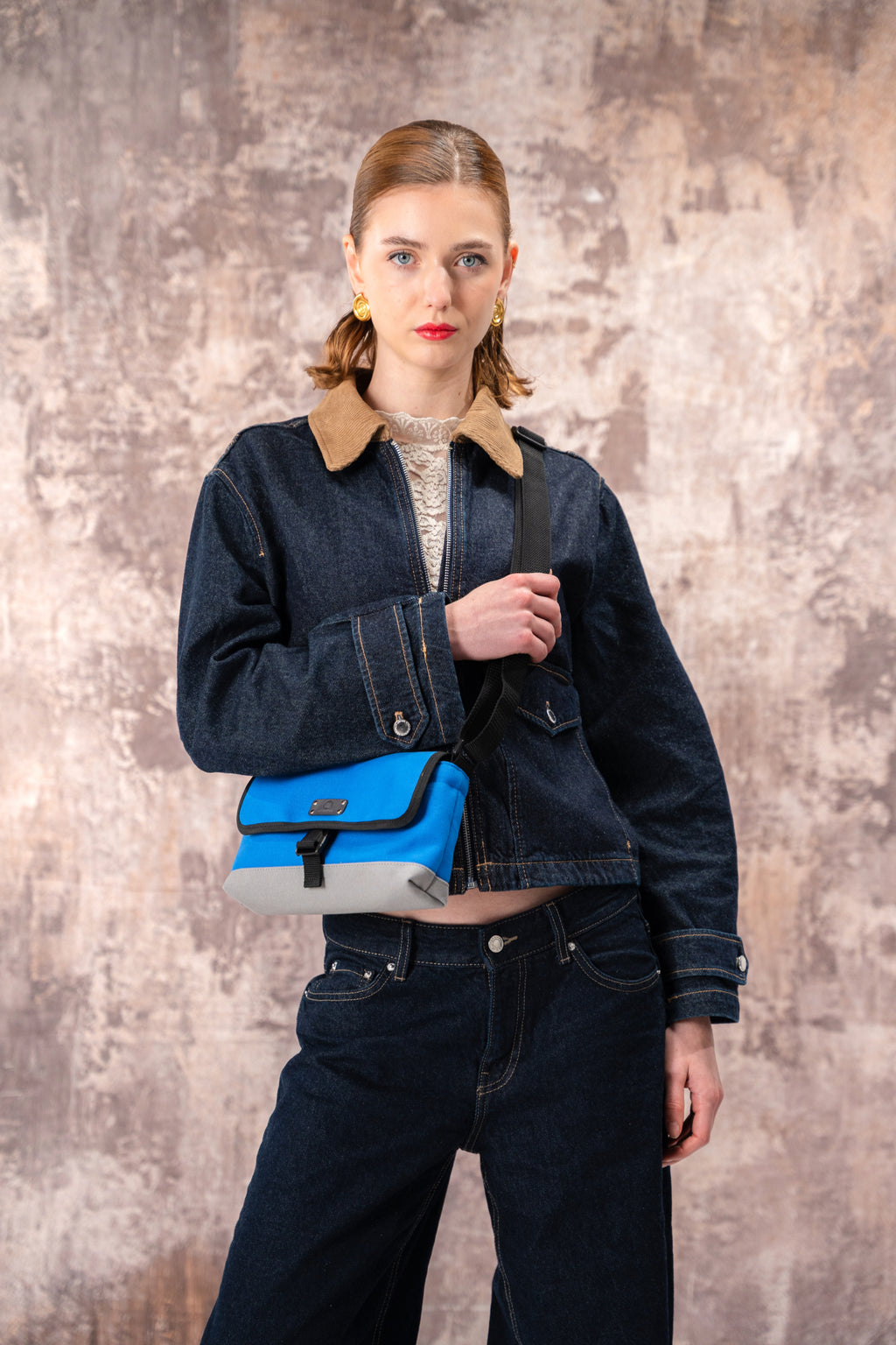empathee- Lenz Strap Gleis2 (Crossbody)  – Mit Bedacht gestaltet, Handgefertigt in Japan. - empathee 