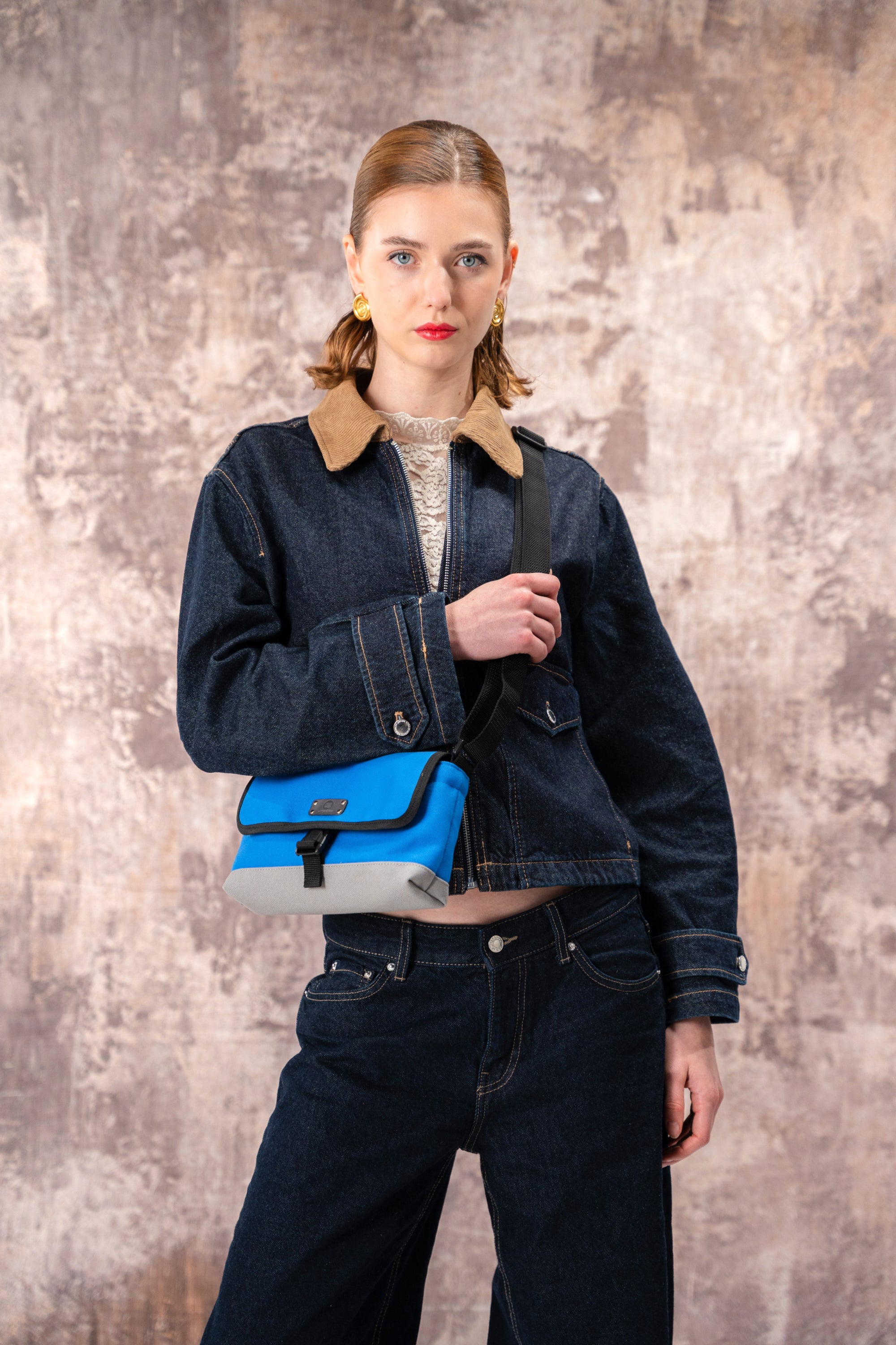 empathee- Lenz Strap Gleis2 (Crossbody)  – Mit Bedacht gestaltet, Handgefertigt in Japan. - empathee 