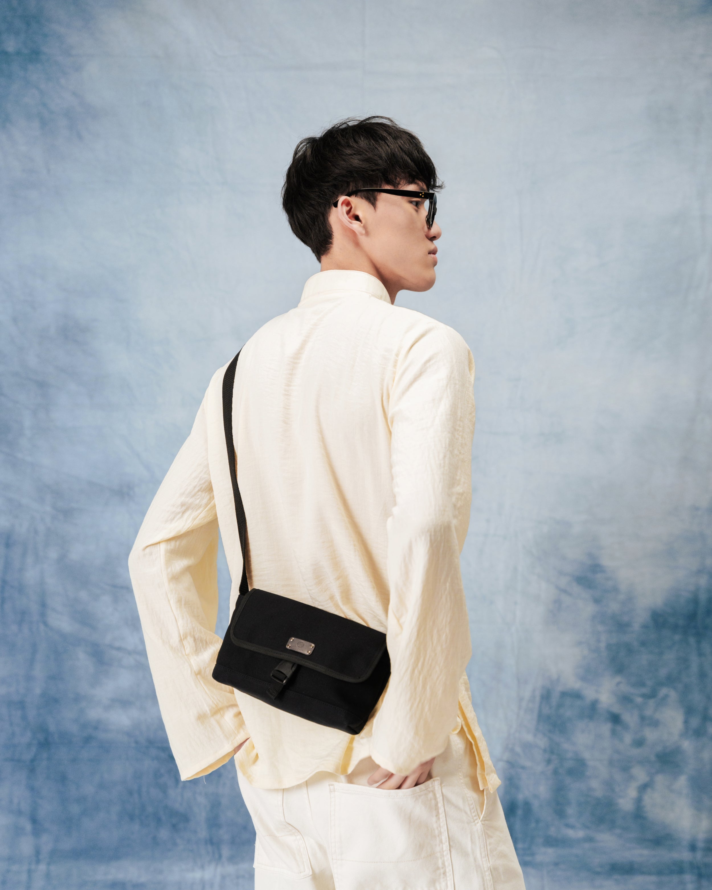 empathee- Lenz Strap Gleis2 (Crossbody)  – Mit Bedacht gestaltet, Handgefertigt in Japan. - empathee 