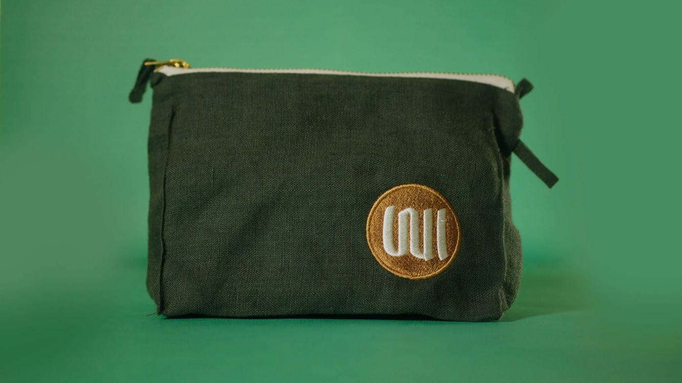 Kosmetiktasche Makeup aus Leinen - empathee