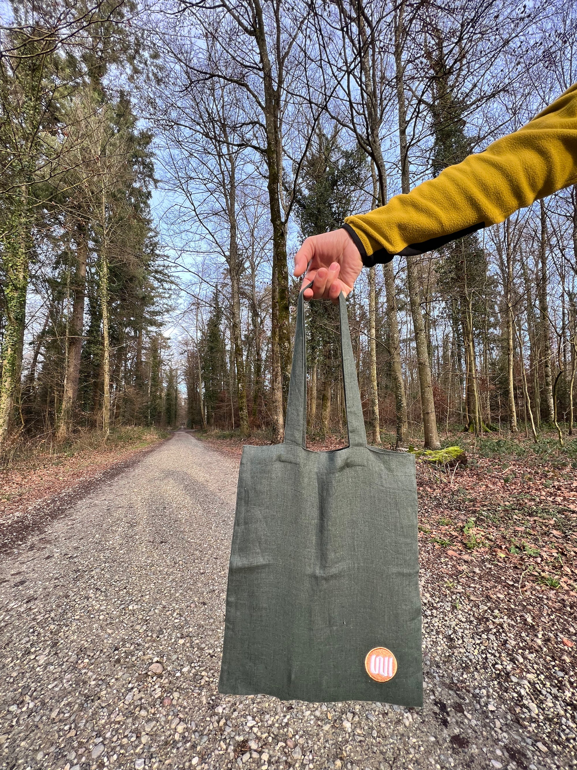Leinen Tote bag