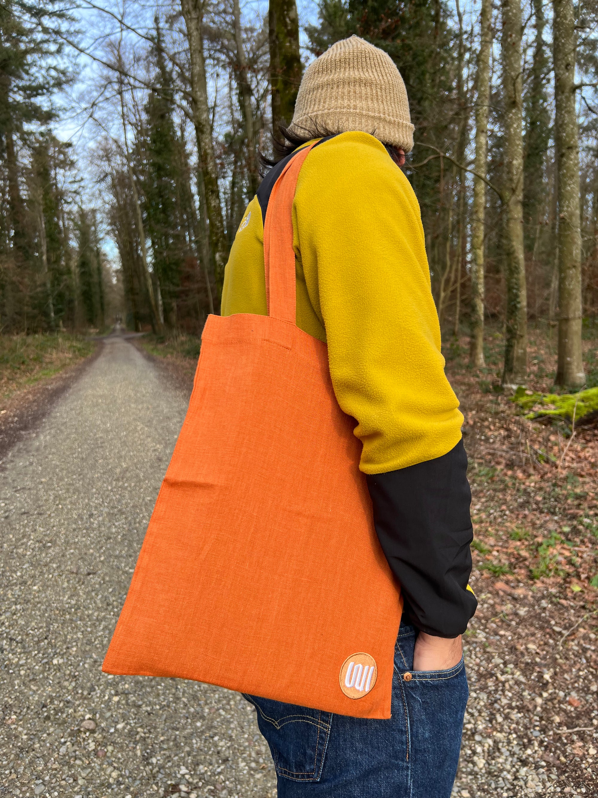 Leinen Tote bag - empathee 